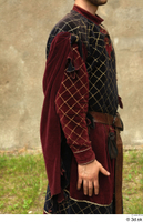  Photos Medieval Counselor in cloth uniform 1 Gambeson Medieval Clothing Royal counselor upper body 0007.jpg